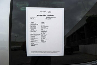 2024 Toyota TUNDRA 4X2 SR