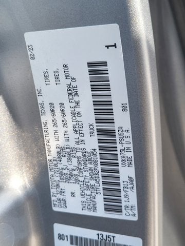 2023 Toyota TUNDRA 4X4 SR5