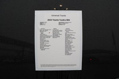 2024 Toyota TUNDRA 4X4 SR5