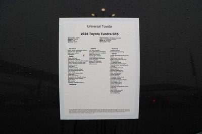 2024 Toyota TUNDRA 4X4 SR5