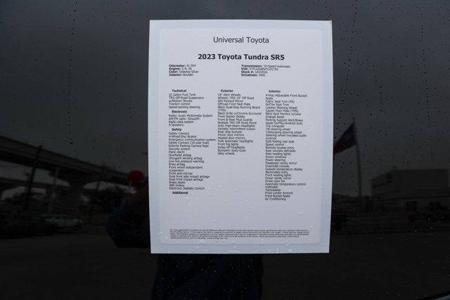 2023 Toyota TUNDRA 4X4 SR5