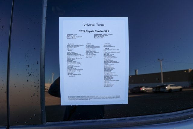 2024 Toyota Tundra SR5