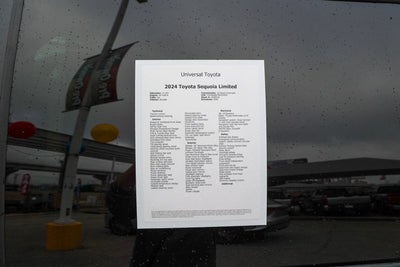 2024 Toyota SEQUOIA 4WD Limited