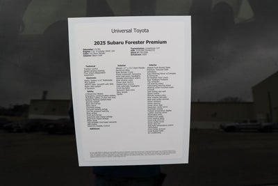 2025 Subaru Forester Premium