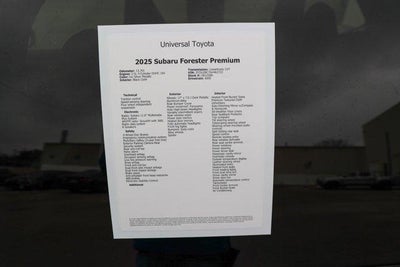 2025 Subaru Forester Premium