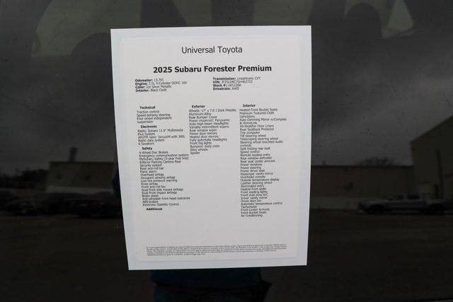 2025 Subaru Forester Premium