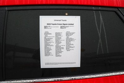 2025 Toyota CROWN SIGNIA Limited