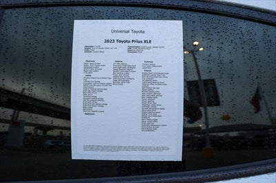 2023 Toyota Prius XLE