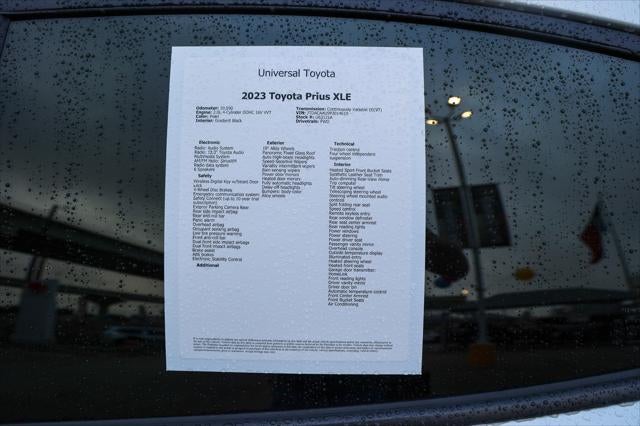 2023 Toyota Prius XLE