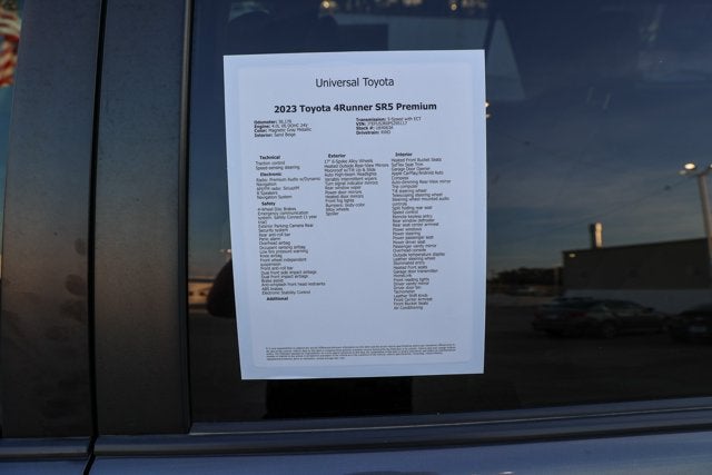2023 Toyota 4Runner SR5 Premium