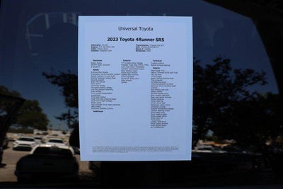 2023 Toyota 4RUNNER SR5