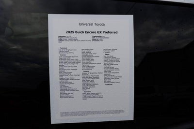 2025 Buick Encore GX Preferred