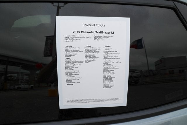 2025 Chevrolet Trailblazer LT