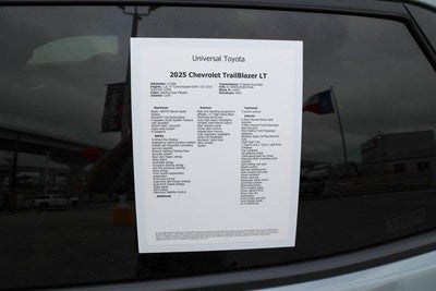 2025 Chevrolet Trailblazer LT