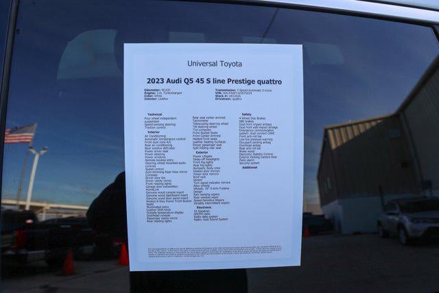 2023 Audi Q5 S line Prestige