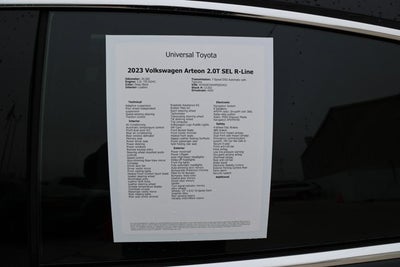 2023 Volkswagen Arteon SEL R-Line