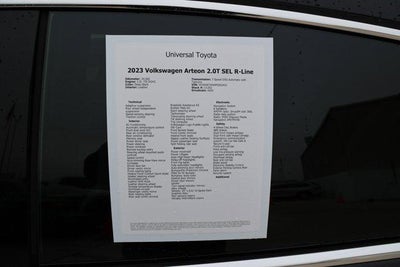 2023 Volkswagen Arteon SEL R-Line