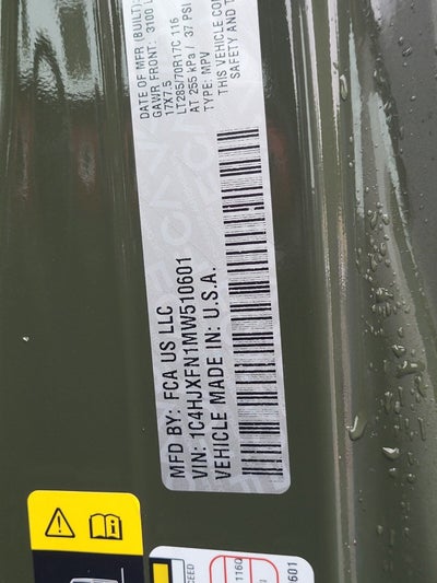 2021 Jeep Wrangler Unlimited Rubicon