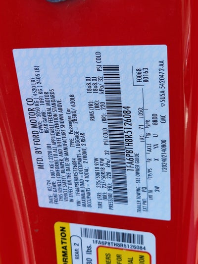 2024 Ford Mustang EcoBoost Premium