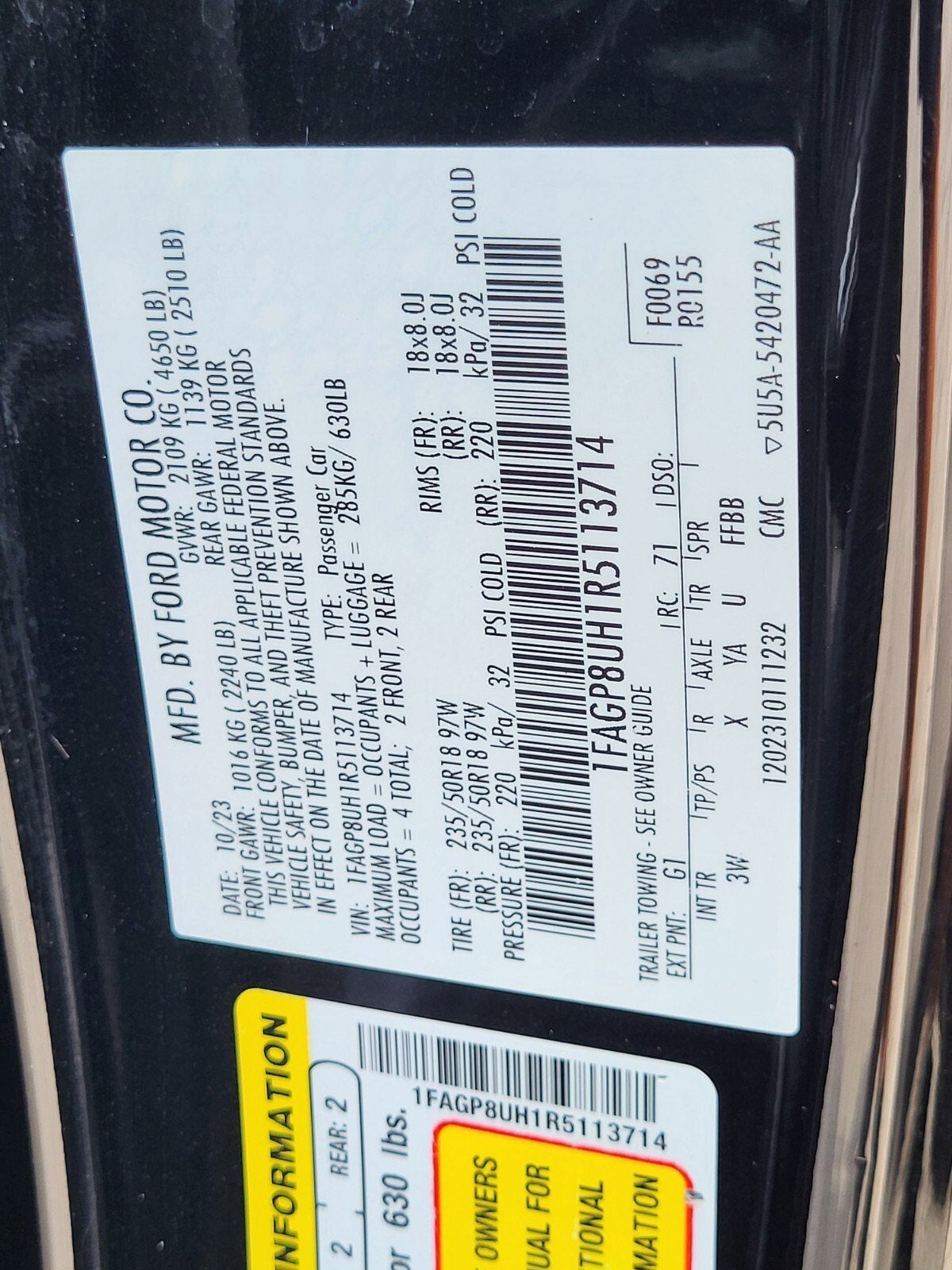 2024 Ford Mustang EcoBoost Premium