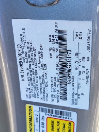 2024 Ford Mustang EcoBoost