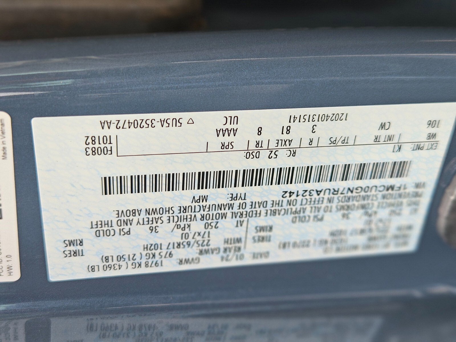 2024 Ford Escape Active