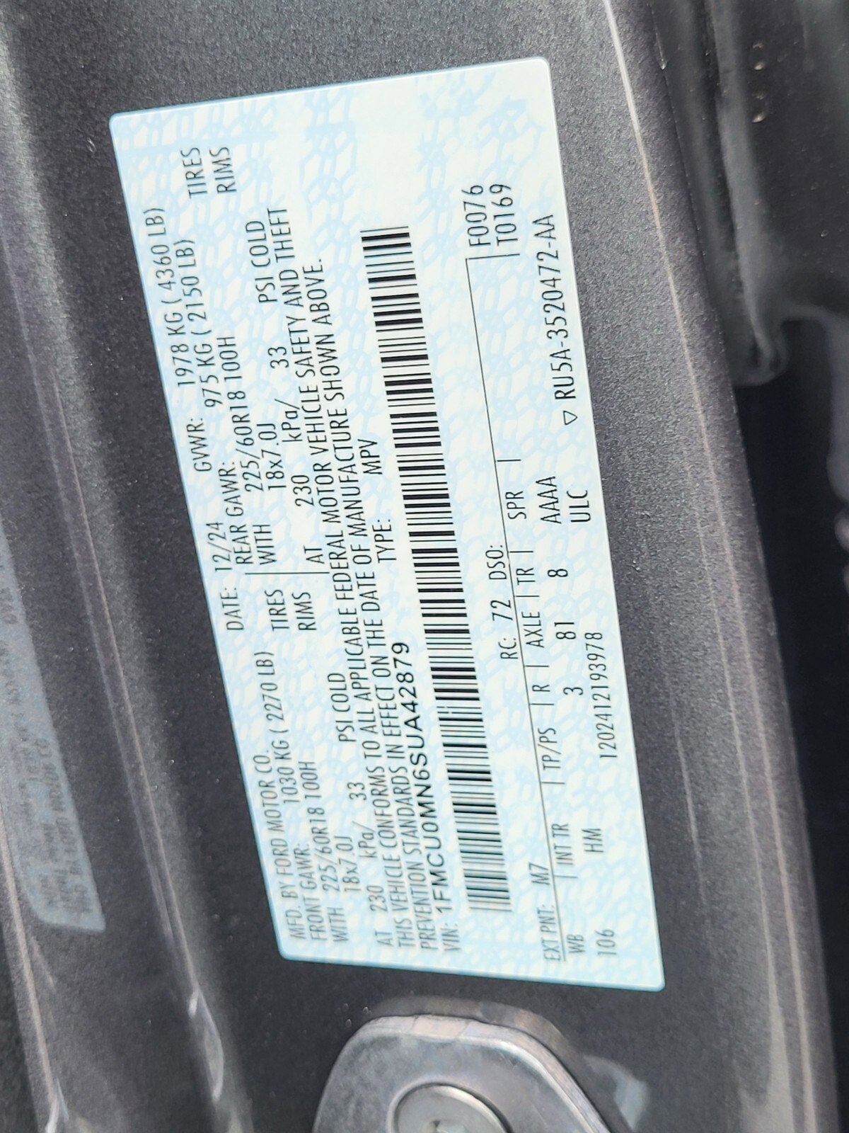 2025 Ford Escape ST-Line