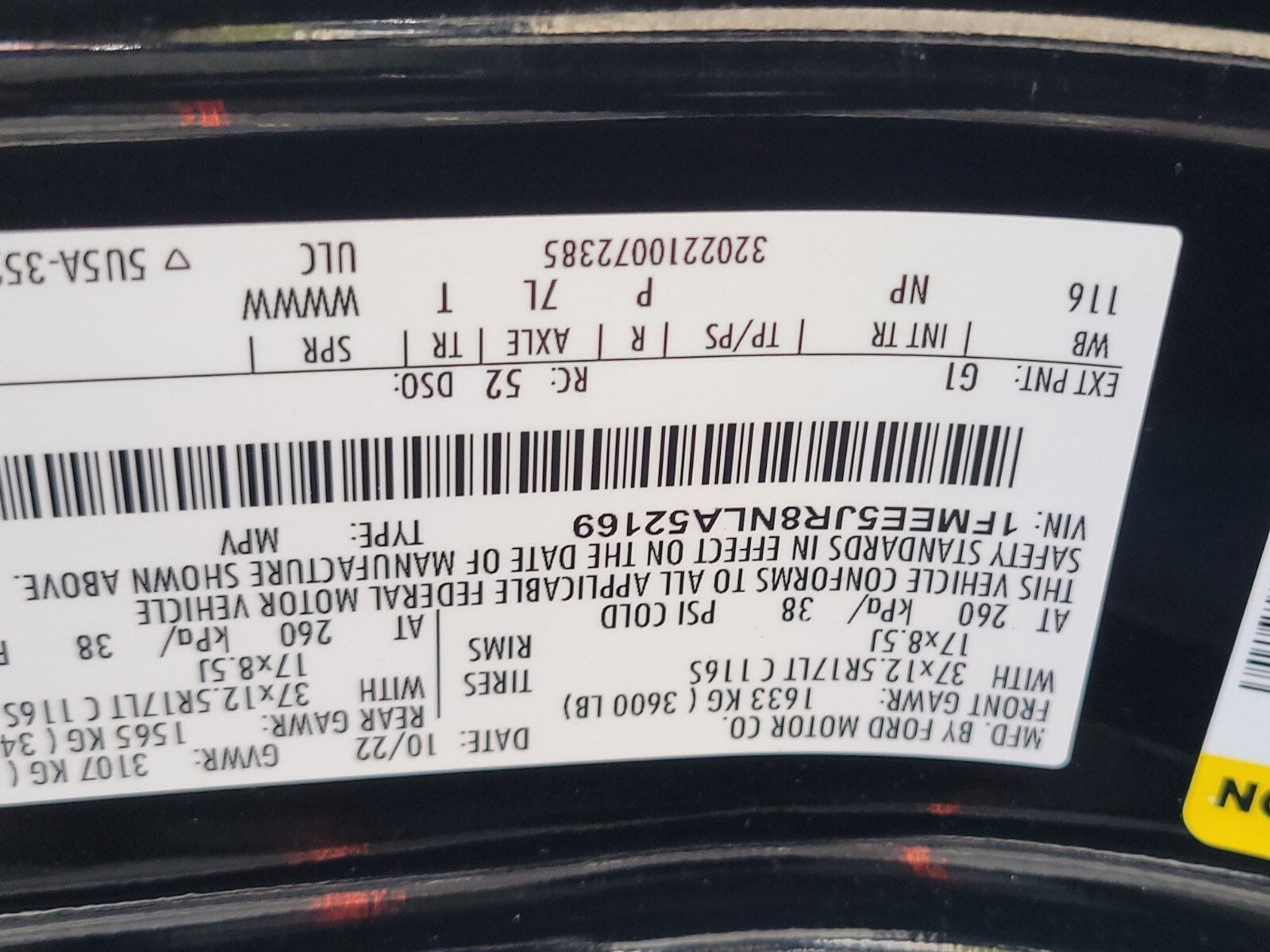 2022 Ford Bronco Raptor