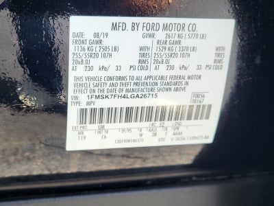 2020 Ford Explorer Limited