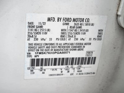 2023 Ford Explorer ST-Line