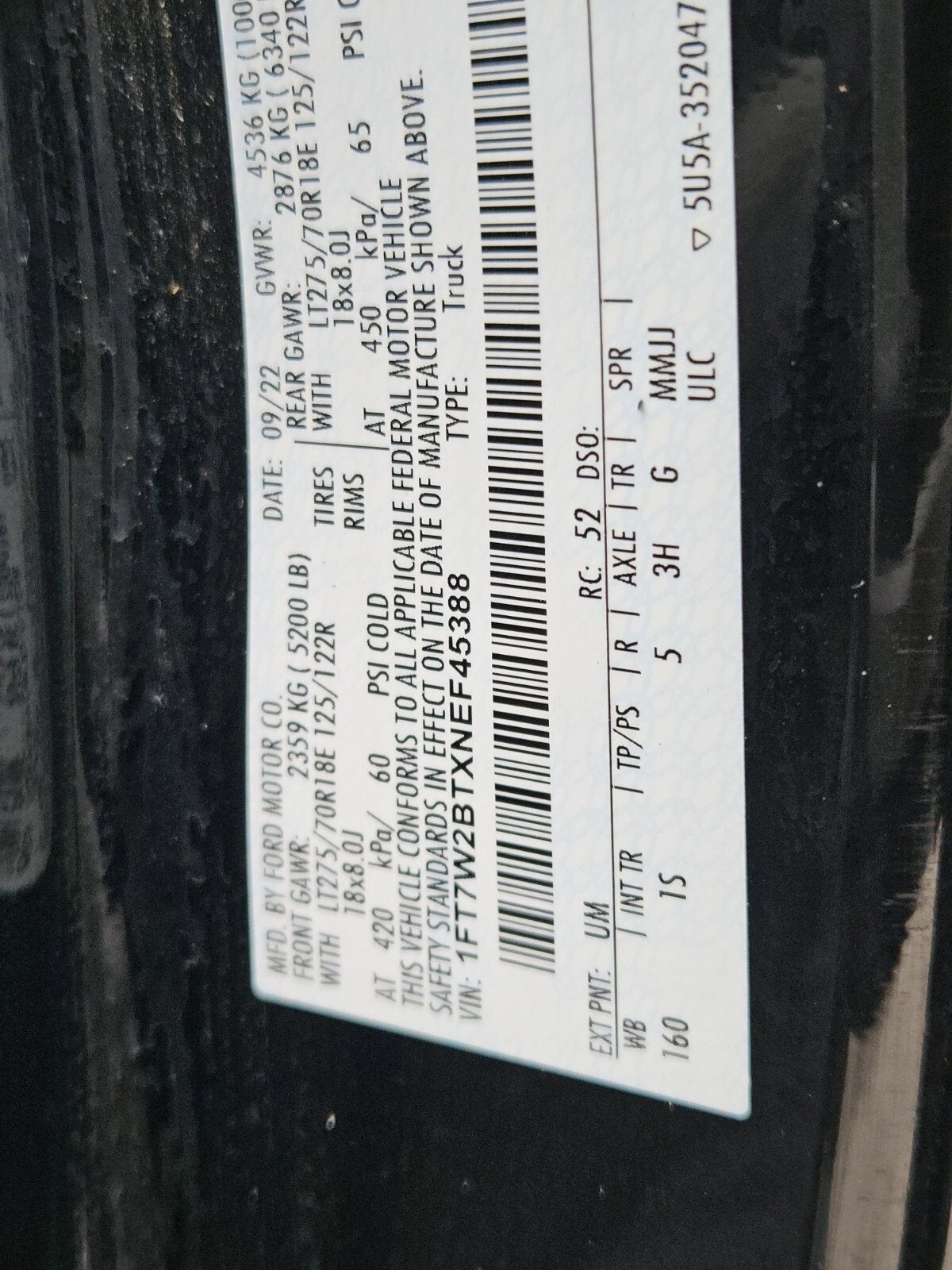 2022 Ford Super Duty F-250 SRW XL