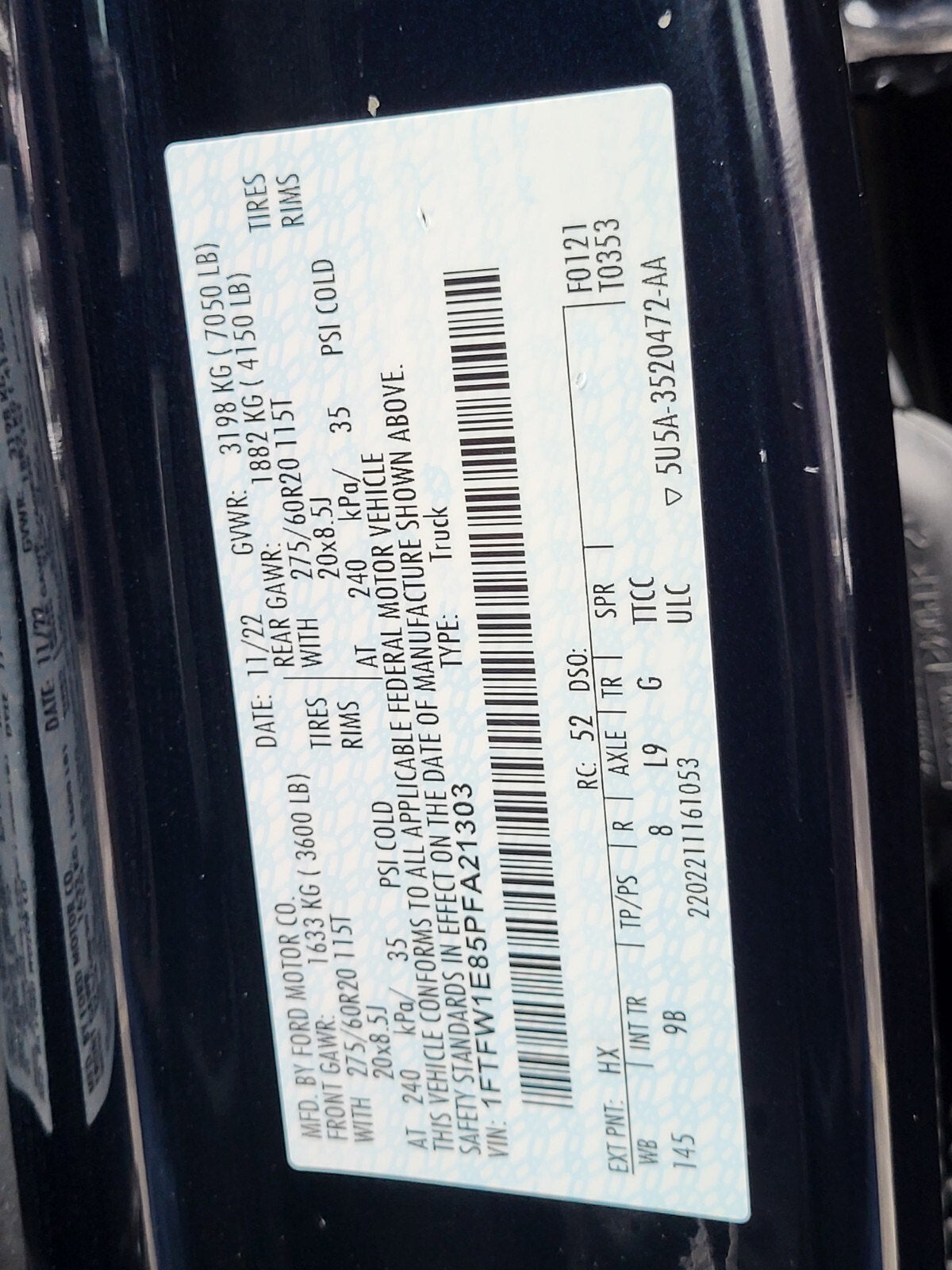 2023 Ford F-150 Platinum