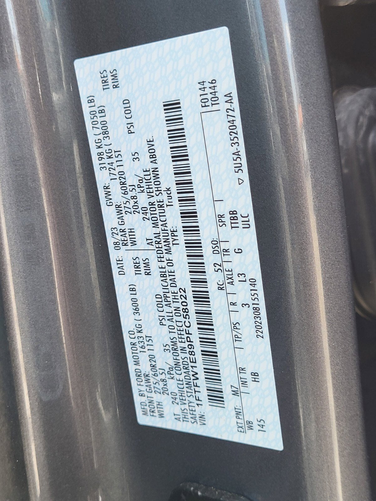 2023 Ford F-150 LARIAT