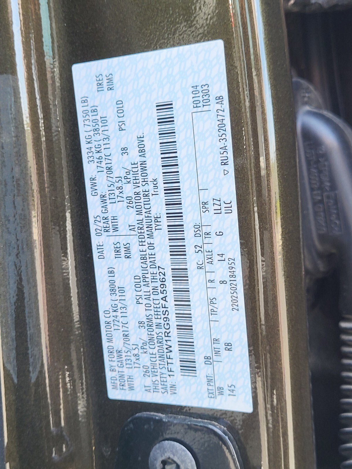 2025 Ford F-150 Raptor