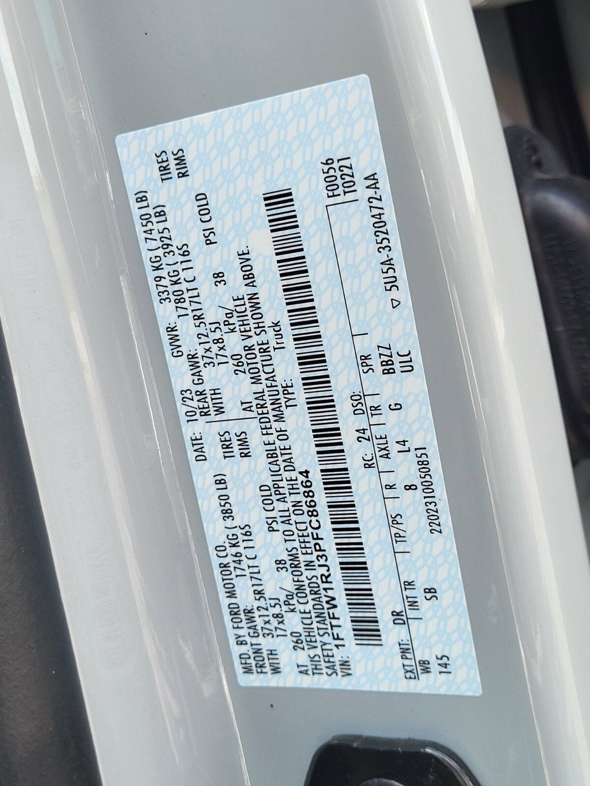 2023 Ford F-150 Raptor