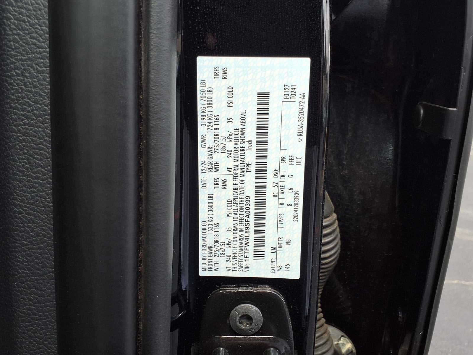 2025 Ford F-150 Tremor