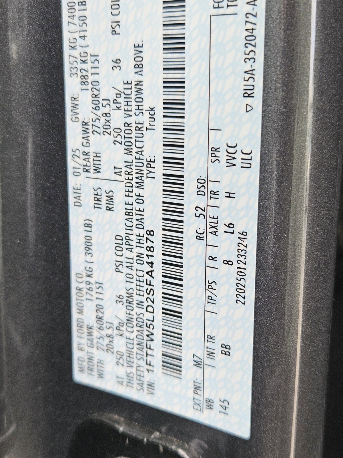 2025 Ford F-150 LARIAT