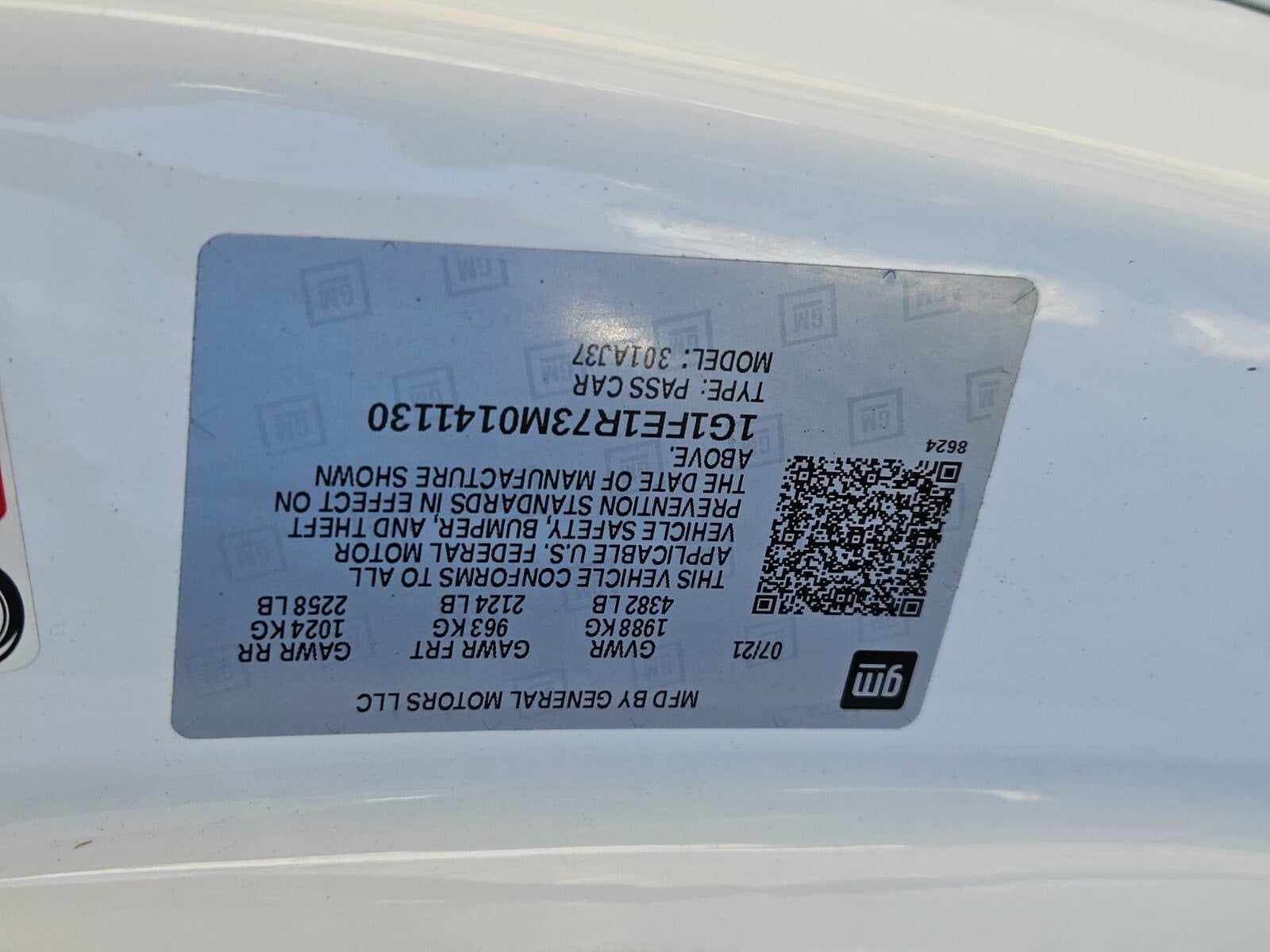 2021 Chevrolet Camaro LT1