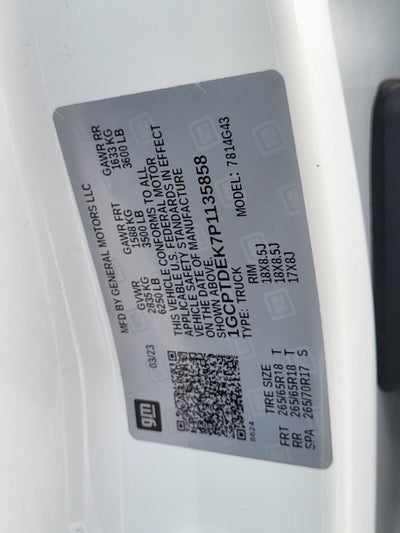 2023 Chevrolet Colorado 4WD Z71