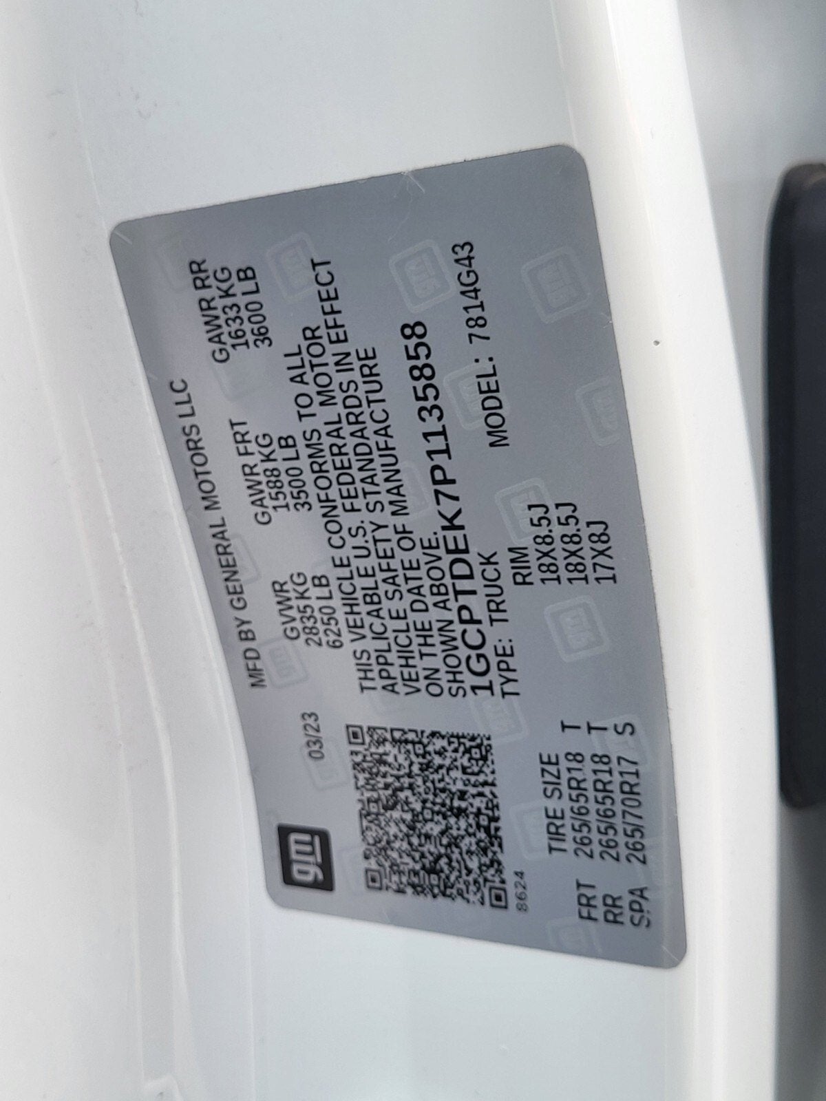 2023 Chevrolet Colorado 4WD Z71