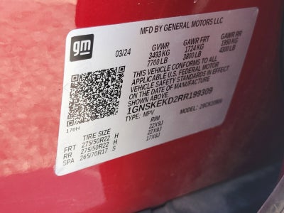 2024 Chevrolet Suburban RST