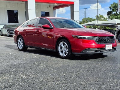 2025 Honda Accord Sedan LX