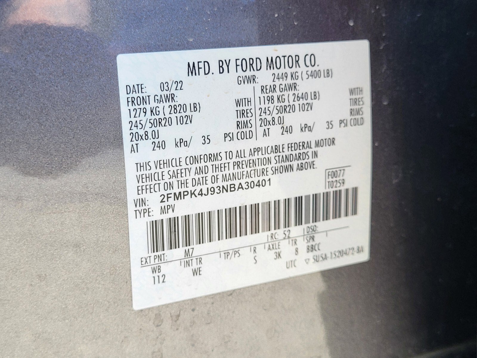 2022 Ford Edge ST-Line