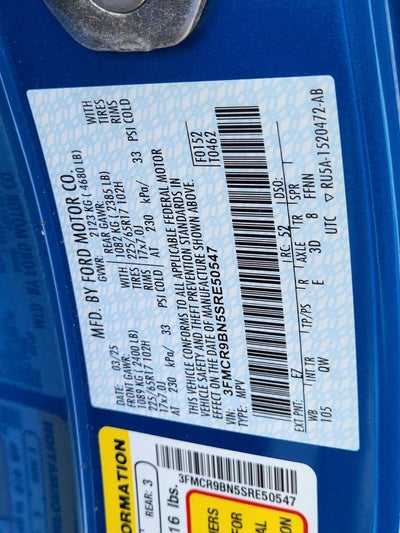 2025 Ford Bronco Sport Big Bend