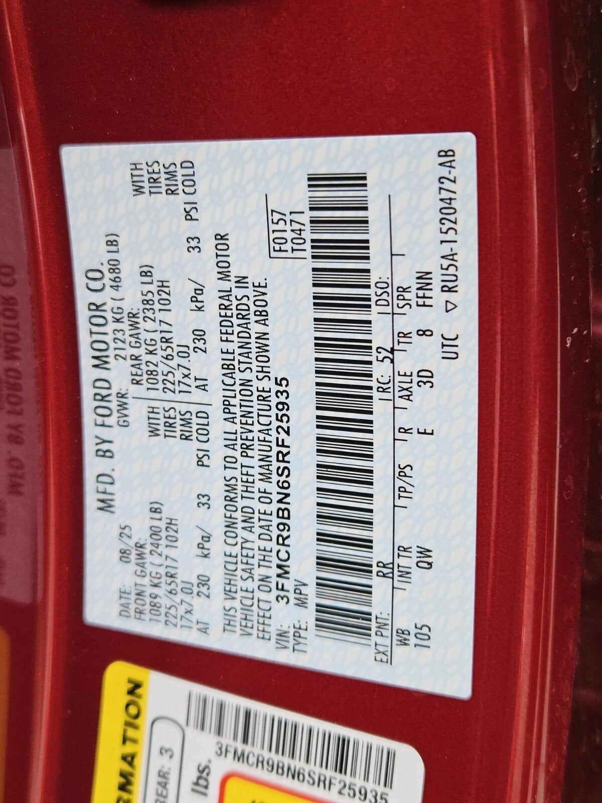 2025 Ford Bronco Sport Big Bend