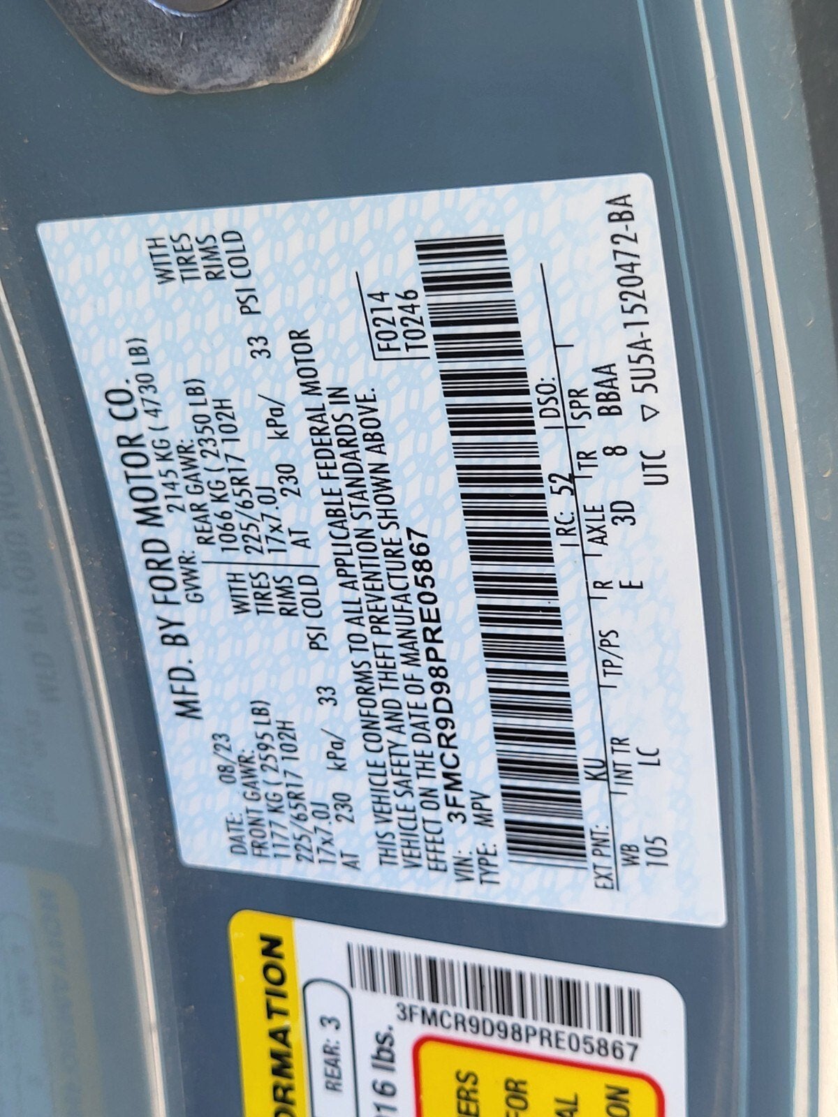 2023 Ford Bronco Sport Badlands