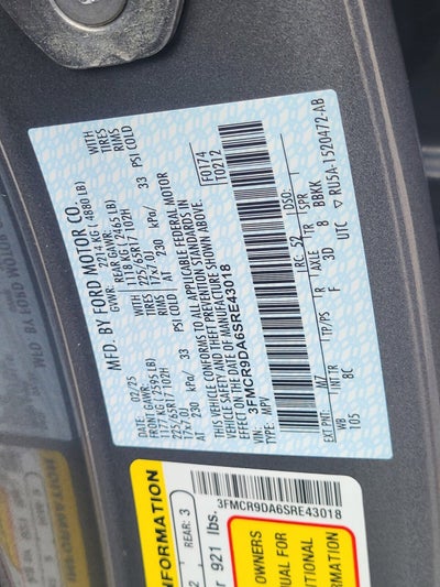 2025 Ford Bronco Sport Badlands