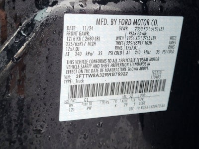 2024 Ford Maverick XL
