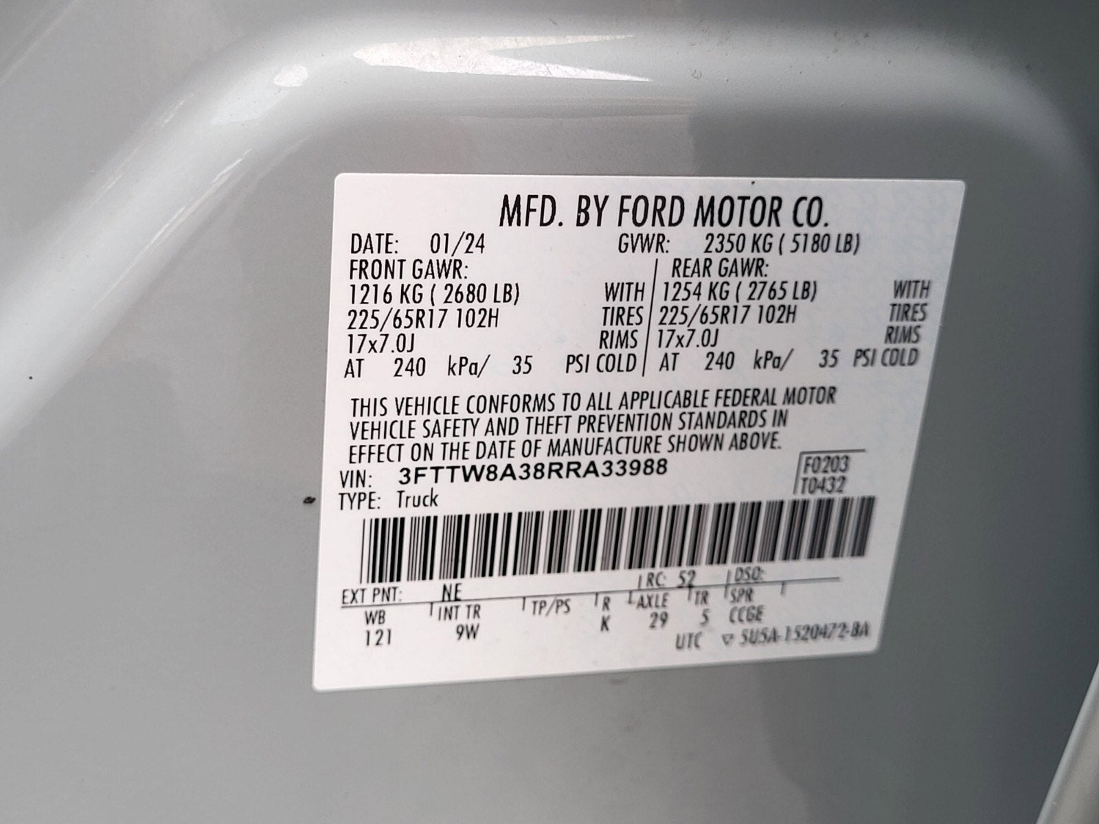 2024 Ford Maverick XL
