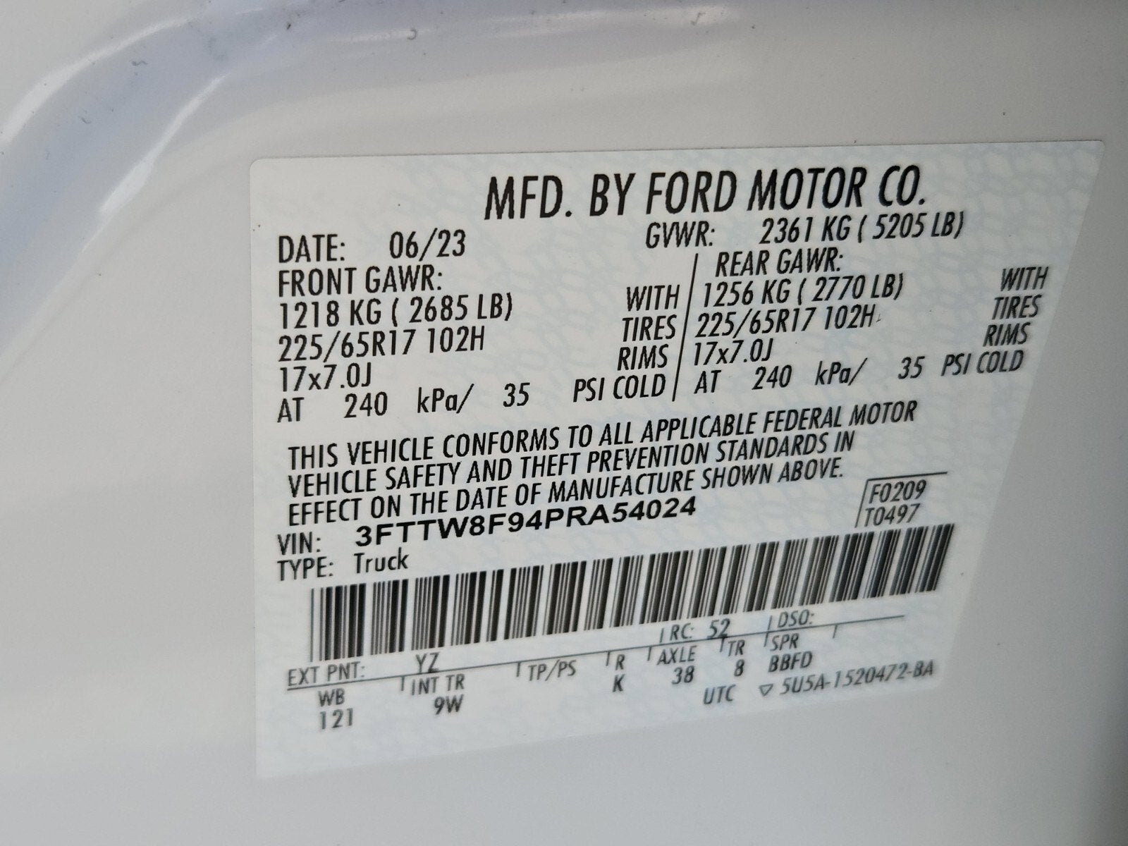 2023 Ford Maverick XL